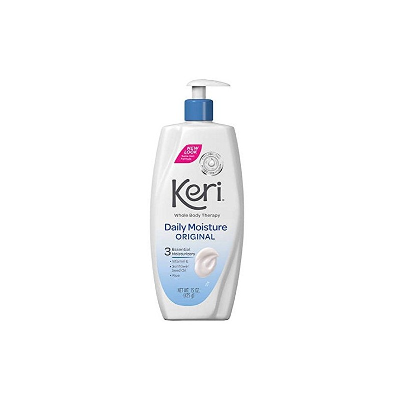 Keri Original Humedad diaria 15 oz, Paquete de 3