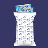 Needzo Candy Refill Rolls for Dispenser, Bulk Individually Wrapped Treats,