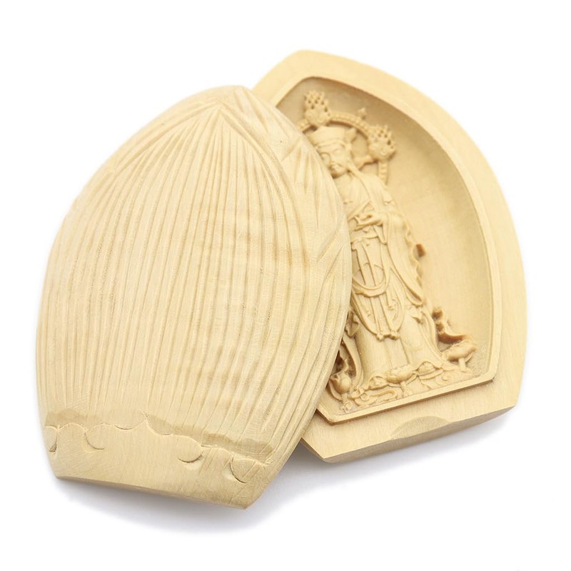 Kurita Good Buddha Statue [Protection Honzon] Taishakuten Standing Statue (Lotus