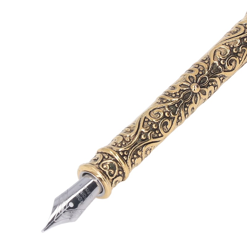 Feather Pen Set with 5 Interchangeable Nib Letter Opener Pen