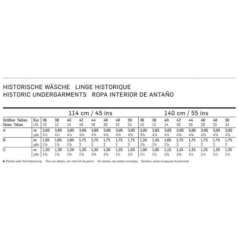 Burda B7156 - Cartamodello per Creare Costumi storici, 19 x