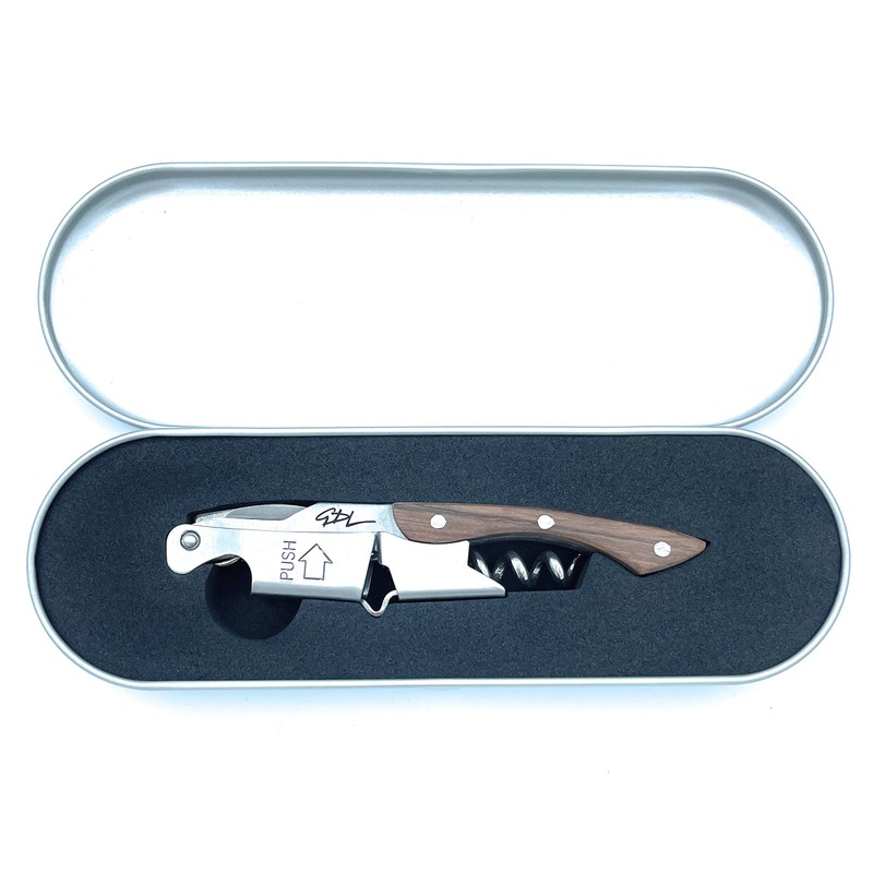 Professional Line Sommelier Luxury Wooden Handle with Solid Aluminium Gift