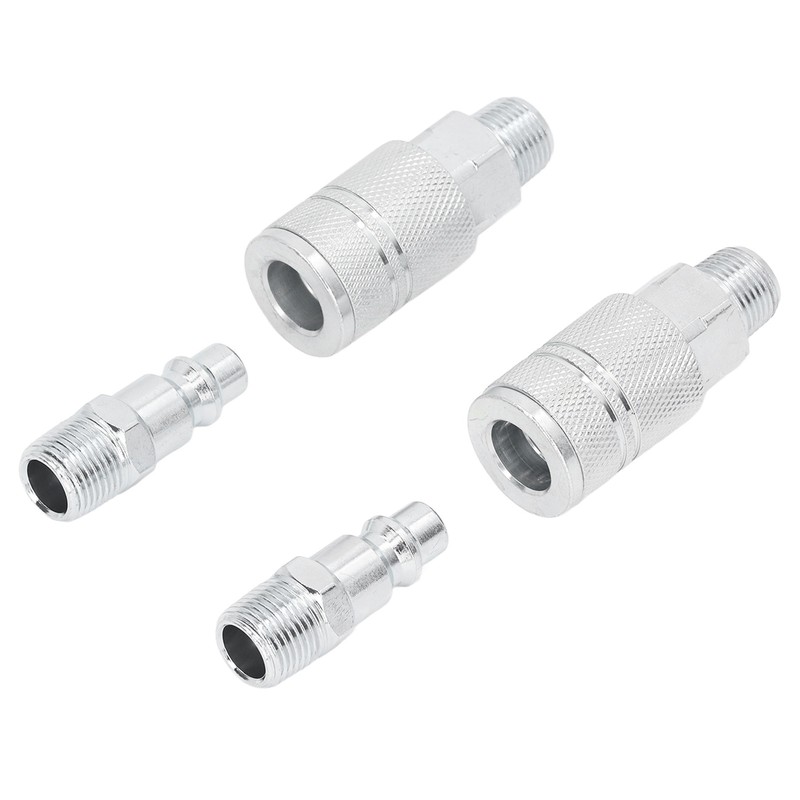 Air Hose Fittings 2 External Connection 2 External Plug 3/8