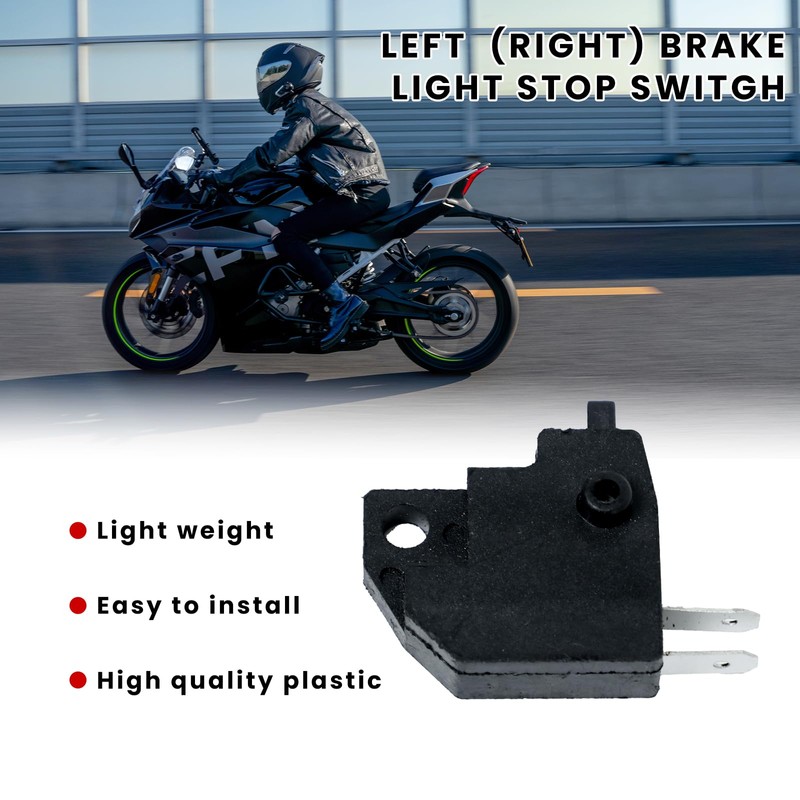 1 Pair Motorcycle Brake Light Switch, Left & Right Front