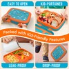 Bentgo Kids Prints Leak-Proof, 5-Compartment Bento-Style Kids Lunch Box -