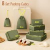MOFELON Suitcase Organiser - 8 Pieces, Packing Cubes, Packing Cubes
