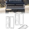 KENRTIR Clear Lens Tail Light Tailight Lamp Lenses with Gaskets