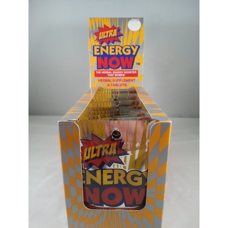Ultra Energy Now 48 Packets of 3 Tablets Each