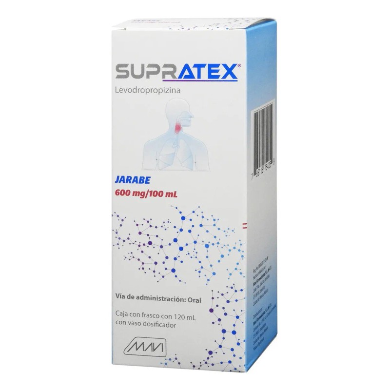 Supratex Jarabe 0,6 G, 1 Frasco 120 Ml