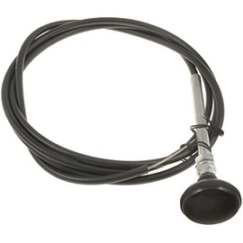 Dorman 55197 Control Cables With 2 In. Black Knob, 8 Ft. Length Universal Fit