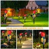 Solar Parrot Statue Garden Stakes - Outdoor Decorative Lighting, Ideal