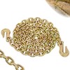 TKK G80 Transport Binder Chain, 5/16''x20' Tow Chain with Grab