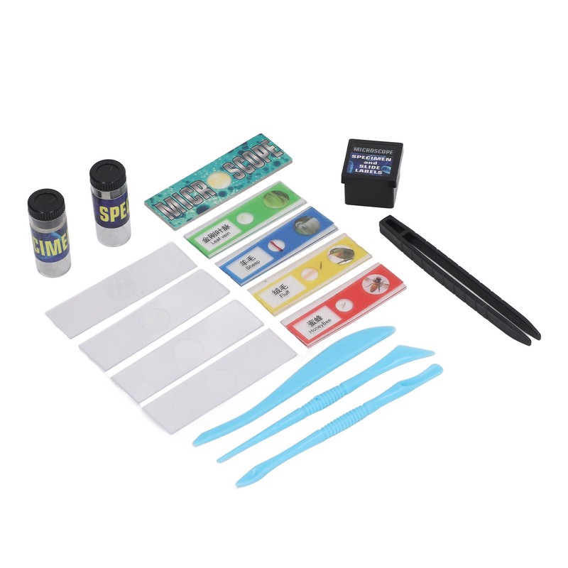 Kids Microscope Set Clear Image Source Science Educational Magnifier Toy