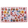 48PCS Christmas Wooden Small Pendants Christmas Decoration Christmas Tree Hanging