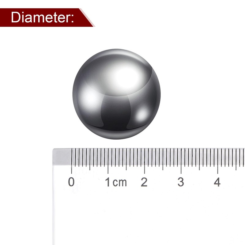 sourcing map 3pcs Precision Balls 24mm Diameter G200 201 Stainless