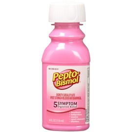 Pepto-Bismol Liquid Original - 4 oz, Pack of 2
