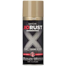 True Value Mfg XOP26-AER Anti-Rust Enamel Paint & Primer, Pebble Gloss, 12-oz. Spray - Quantity 6