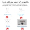 Smart Thermostat for House, WiFi Programmable Thermostat, Compatible with Alexa