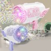 Children Bubble Machine Gun 80 Hole Bubble Machine Launcher Bubble