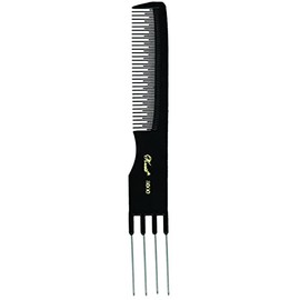 KREST Barber Salon Lift Comb Teaser Metal Pik #8000 (12 Pack) 12 x SB-K8000-BLK