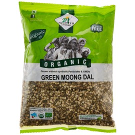 24 Mantara 24 Mantra Organic Green Moong Dal - 2 Lb,, ()
