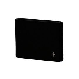 Hazzys (대구신세계)GOLDEN LANE 블랙 음각패턴 소가죽 슬림 반지갑 HJWA4F571BK (Gwangju Shinsegae) GOLDEN LANE Black Embossed Pattern Cowhide Slim Wallet HJWA4F571BK