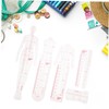 Gatuida 1 Set Fashion Drawing Template Ruler for Clothing Measurement