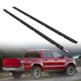 JAVOUKA 2 Pcs Front Outer Door Window Belt Weatherstrip Seal Kit Compatible with Toyota Tacoma 1995-2004，Front Left & Right Side Weatherstrip Trim Molding, Replaces# 160312 6821004020
