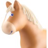 HABA Little Friends Horse Leopold - 4.5" Brown Haflinger Steed