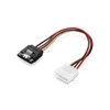adaptare 34007 15 cm Adapter Cable 4-Pin Molex to 15-Pin