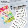 Evergreen Goods 20 Sheets Printable Sticker Vinyl for Cricut Cutters