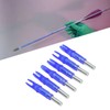 6Pcs Lighted Arrow Nocks High Visibility High Light Transmittance Waterproof
