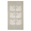 Scion SWIM SWAM SWAN TOWELS PEBBLE, Grey