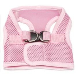 Dog Harness Step-in Dog Harness All Weather Step in Vest Harness for Small and Medium Dogs Adjustable Puppy Cat Dog Vest Harnesses (Pink, S)
