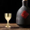 PRETYZOOM Big Gold Altar Chalice Communion Cups Golden Goblet for