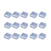WYAN Pack of 15 plastic storage containers with lid, for