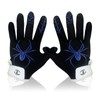hisptgo Youth Football Gloves, Ultra Sticky Receiver Gloves for Kids