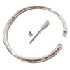Cuffstore 19" Stainless Steel Slave Collar Locking Eternity Collar 24/7