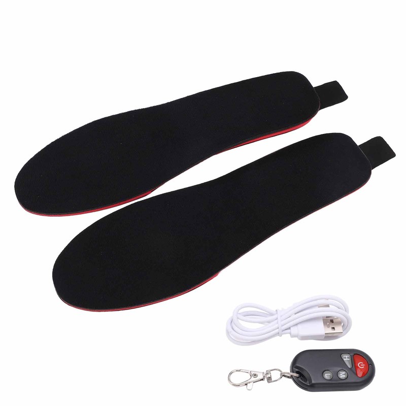 Heated Insoles DIY Cuttable Smart Remote Control USB Rechargeable Electric