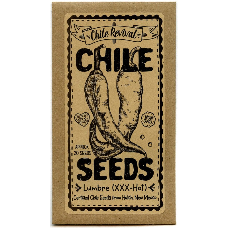 Hatch Chile Seeds from Chile Revival - Qty 20 (Hot