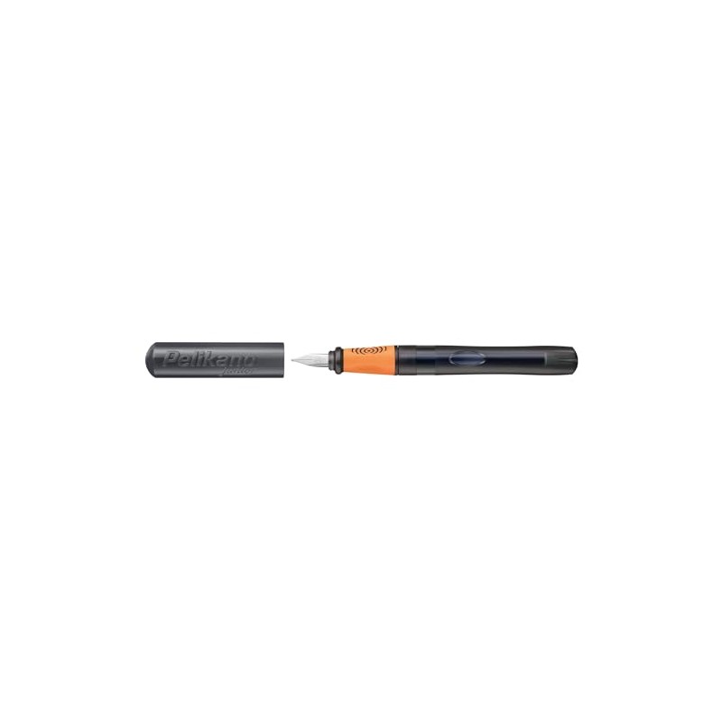 Pelikan Pelikano Junior 824842 Fountain Pen for Right-Handed Users, Anthracite,