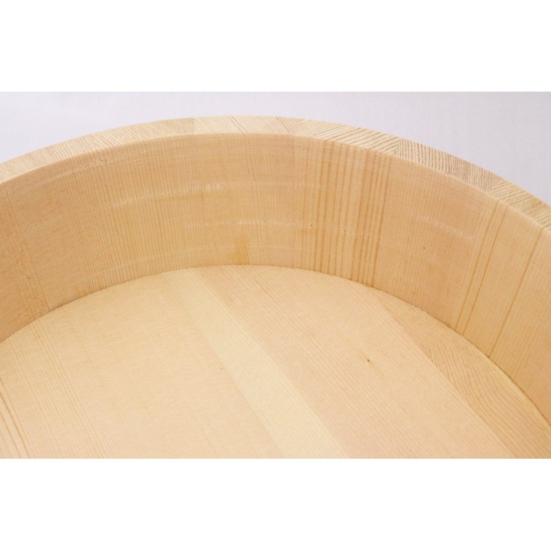 Ichihara Woodworkshop Hand Rolled Sushi Set, Sushi Tub, 10.6 inches