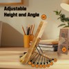 Book Stand for Reading,Wooden Book Holders for Reading Hands Free,Adjustable