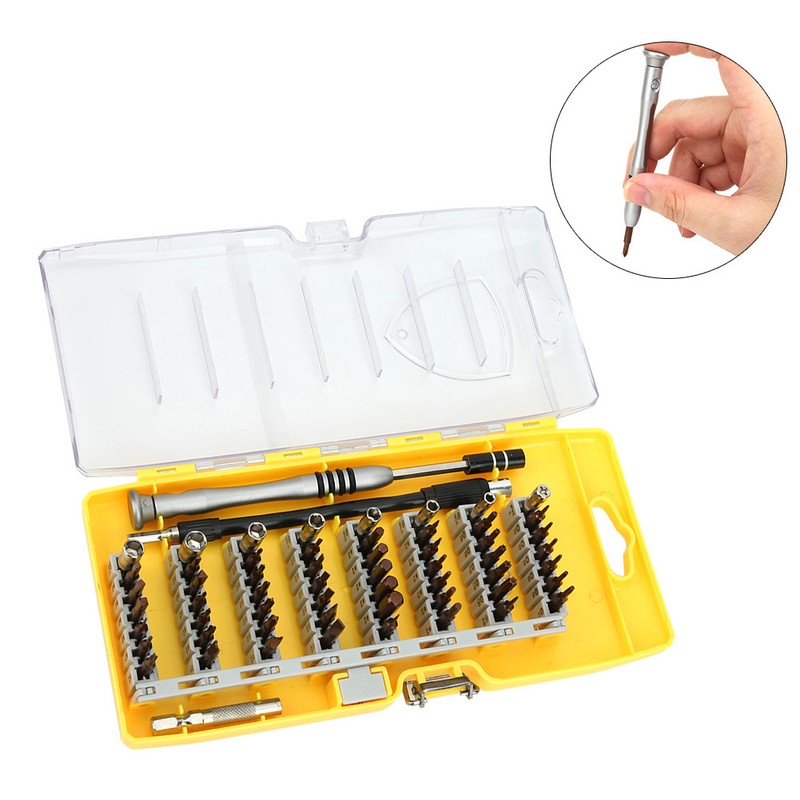 60In1 MultiFunction Disassembly Screwdriver Bits Set Repairing Tools for Phones