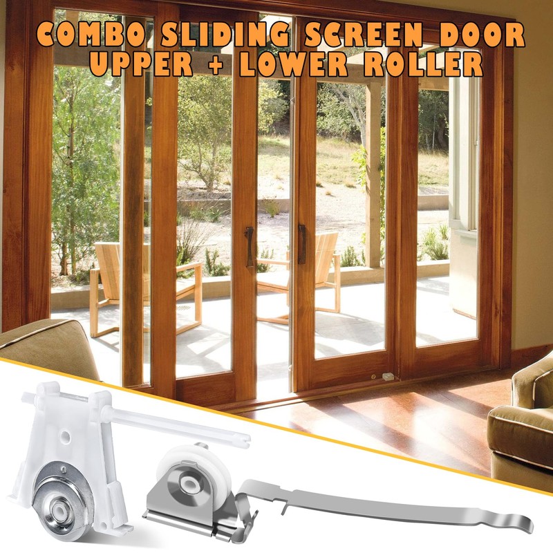Gliding Screen Door Roller Assembly Fits for Andersen Upper #1997063