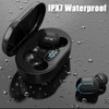 JOKBEN Wireless Headphones, True Wireless Earbuds with Led Display Charging