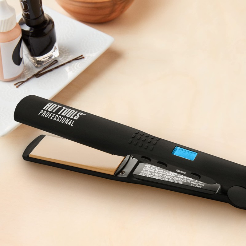 Hot Tools Pro Artist Nano Ceramic Flat iron | Wide