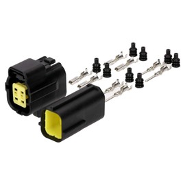 Waterproof Connector AMP Econoseal J Set 4-Pin 0.5-1.5 mm²