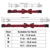 Malier Christmas Dog Collar and Bow tie with Classic Snowflake