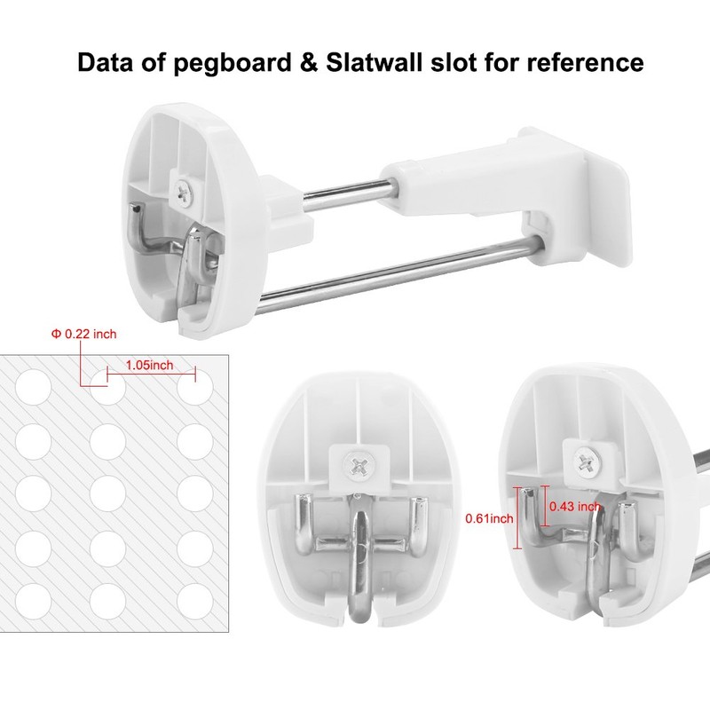 XCHTX Anti Theft Security Locking Hooks with a Magnetic Key